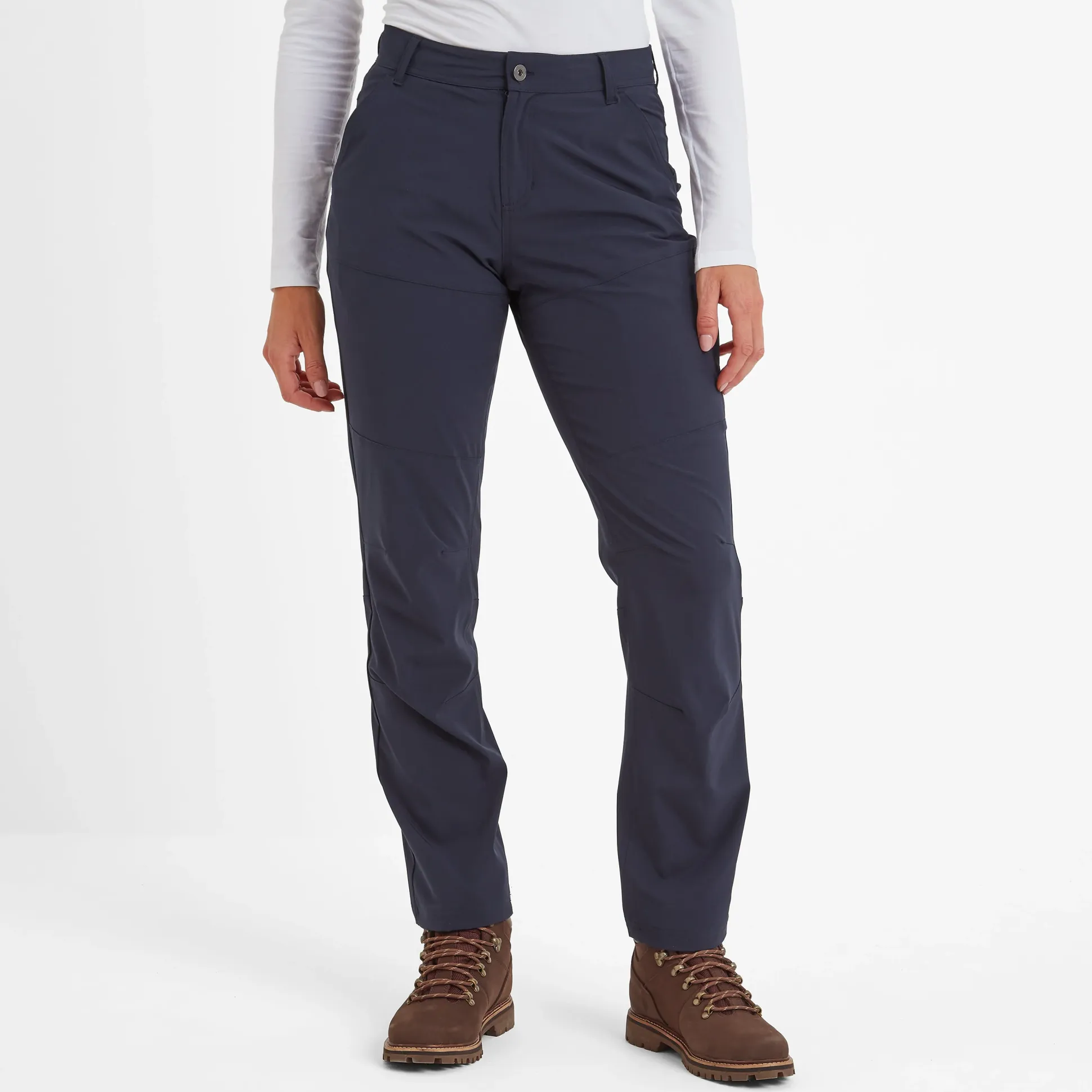 Denver Womens Walking Trousers Short - Navy