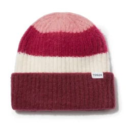 Desmon Knit Hat - Washed Burgundy
