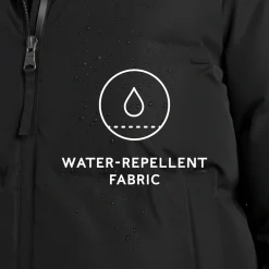 Dina Womens Shower Resistant Insulated Jacket - Black