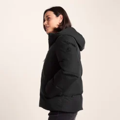 Dina Womens Shower Resistant Insulated Jacket - Black