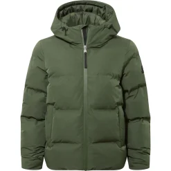 Dina Womens Shower Resistant Insulated Jacket - Dark Green