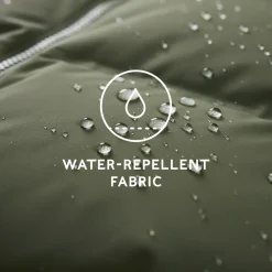 Dina Womens Shower Resistant Insulated Jacket - Dark Green