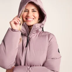 Dina Womens Shower Resistant Insulated Jacket - Mauve