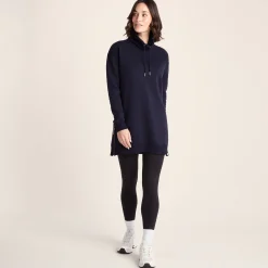 Drakeford Womens Supersoft Longline Sweat - Oxford Blue