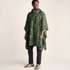 Drench Unisex Waterproof Poncho - Forage Green Pixel Print