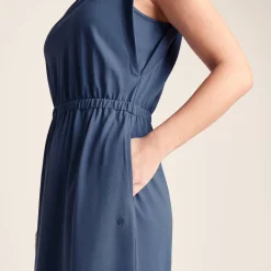 Ebony Womens Supersoft Dress - Smokey Blue