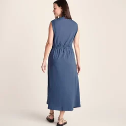 Ebony Womens Supersoft Dress - Smokey Blue