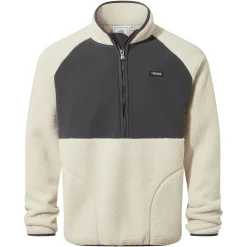 Eldon Mens Sherpa Fleece - Warm Cloud