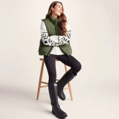 Elyna Womens Shower Resistant Insulated Gilet - Dark Green