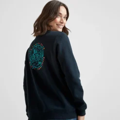 Esk Womens Supersoft Sweatshirt - Dark Indigo