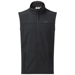 Feizor Mens Shower Resistant Softshell Gilet - Black