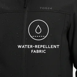 Feizor Mens Shower Resistant Softshell Jacket - Black