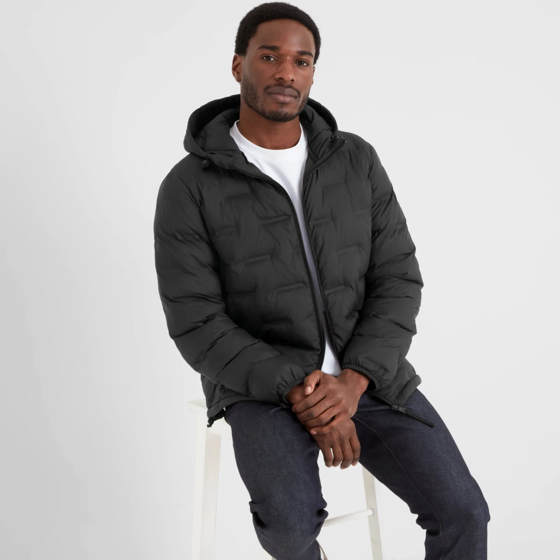 Fender Mens Shower Resistant Insulated Jacket - Black