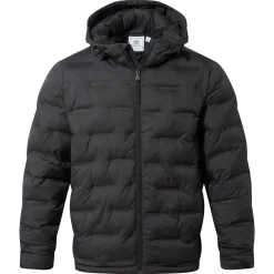 Fender Mens Shower Resistant Insulated Jacket - Black