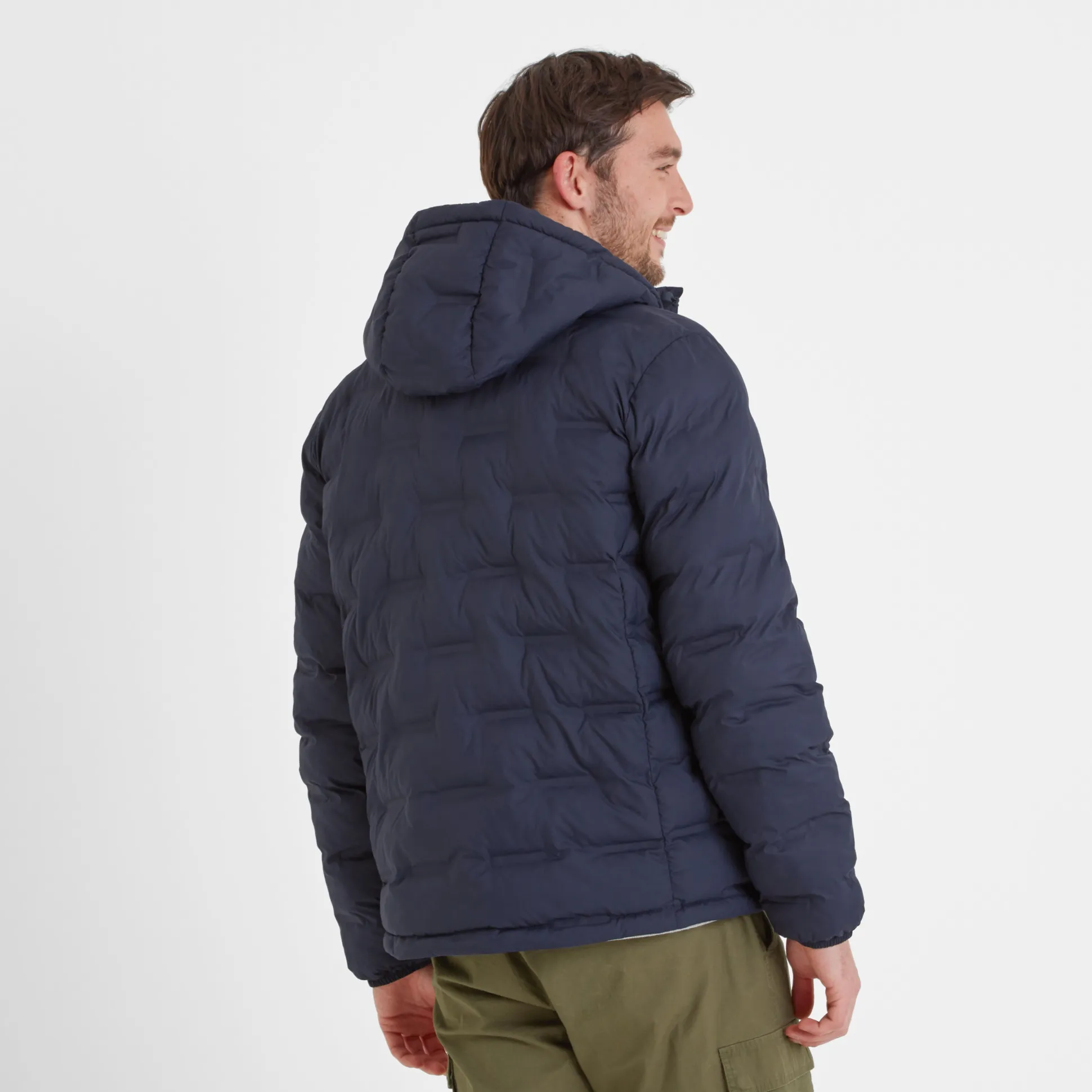 Fender Mens Shower Resistant Insulated Jacket - Dark Indigo
