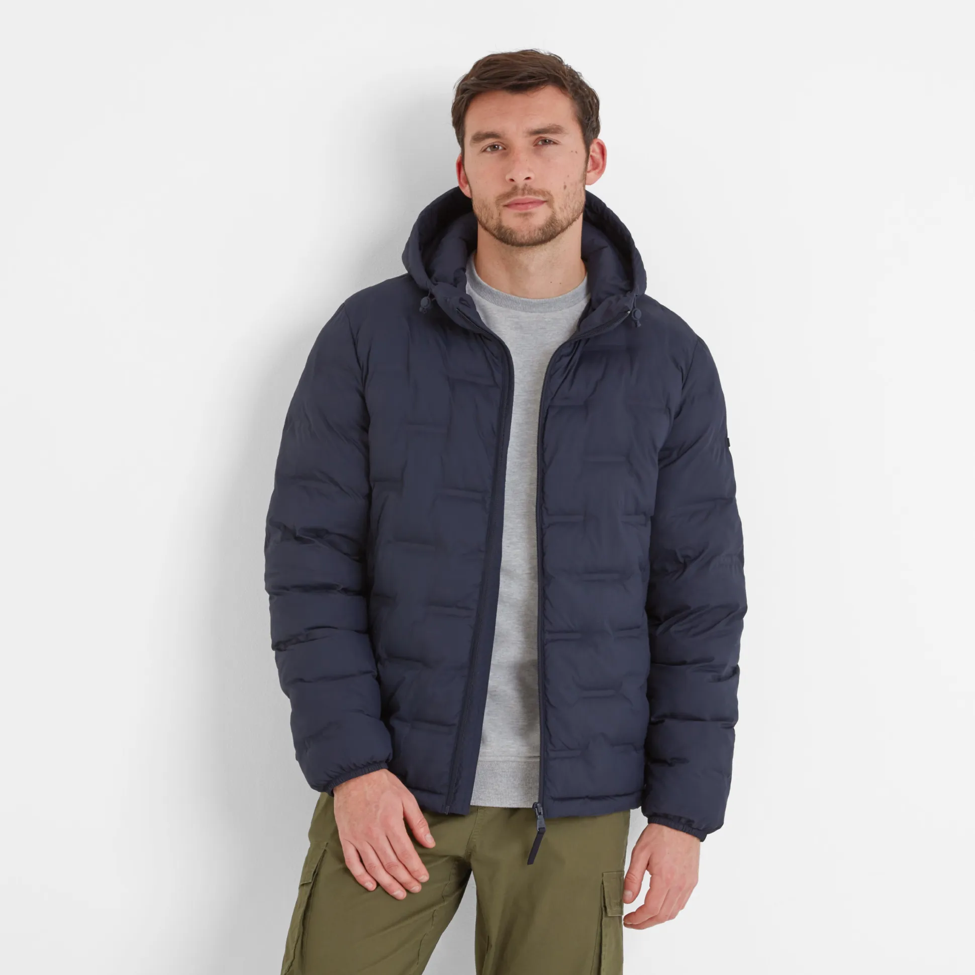 Fender Mens Shower Resistant Insulated Jacket - Dark Indigo