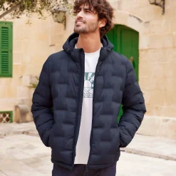Fender Mens Shower Resistant Insulated Jacket - Dark Indigo
