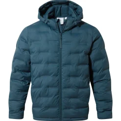 Fender Mens Shower Resistant Insulated Jacket - Petrol Green