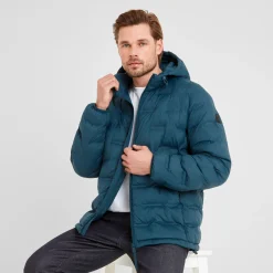 Fender Mens Shower Resistant Insulated Jacket - Petrol Green