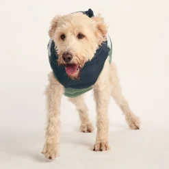Fetch Padded Dog Coat L - Dark Indigo/Vanilla/Light Forest