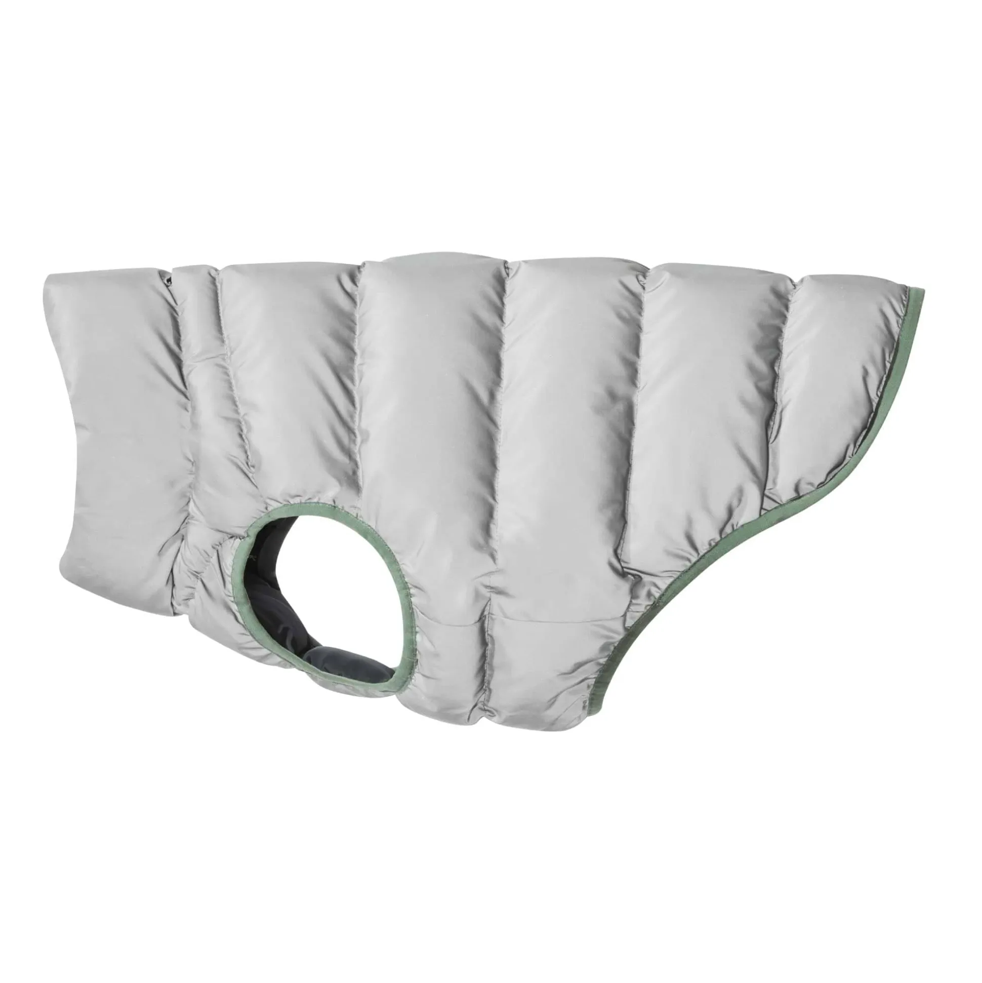 Fetch Padded Dog Coat M - Dark Indigo/Vanilla/Light Forest
