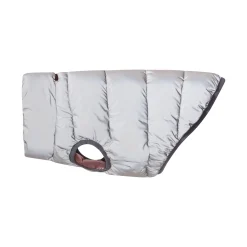 Fetch Padded Dog Coat M - Faded Pink/Ice Grey/Washed Blue