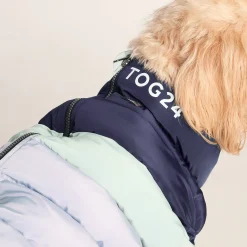 Fetch Padded Dog Coat XL - Oxford Blue/Light Mist/Lavender Grey