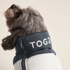 Fetch Padded Dog Coat XS - Dark Indigo/Vanilla/Light Forest