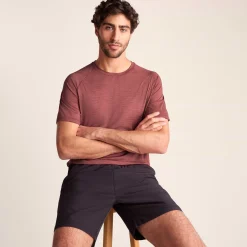 Fraser Mens Performance T-Shirt - Garnet Red