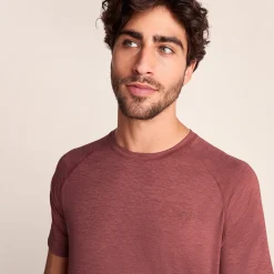 Fraser Mens Performance T-Shirt - Garnet Red