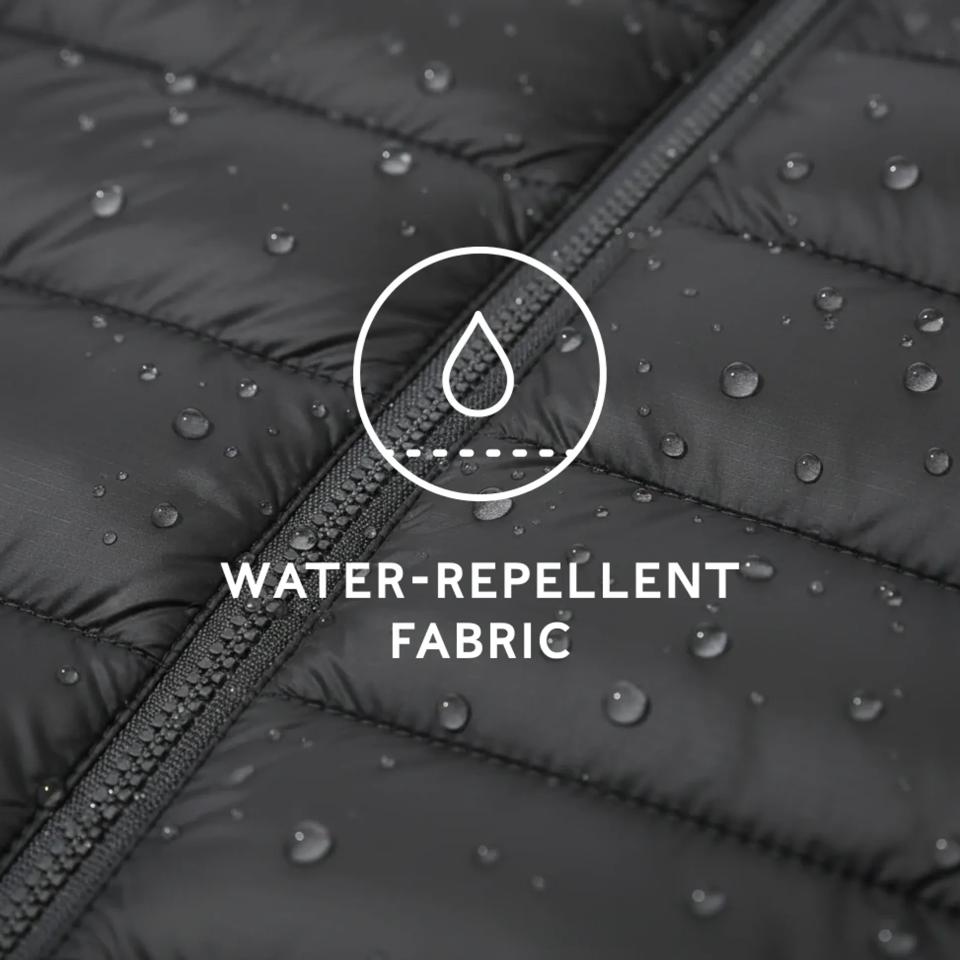 Gibson Mens Insulated Padded Jacket - Black