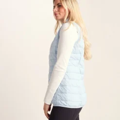 Gibson Womens Insulated Padded Gilet - Ice Blue