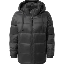 Gilly Womens Short Padded Jacket - Black