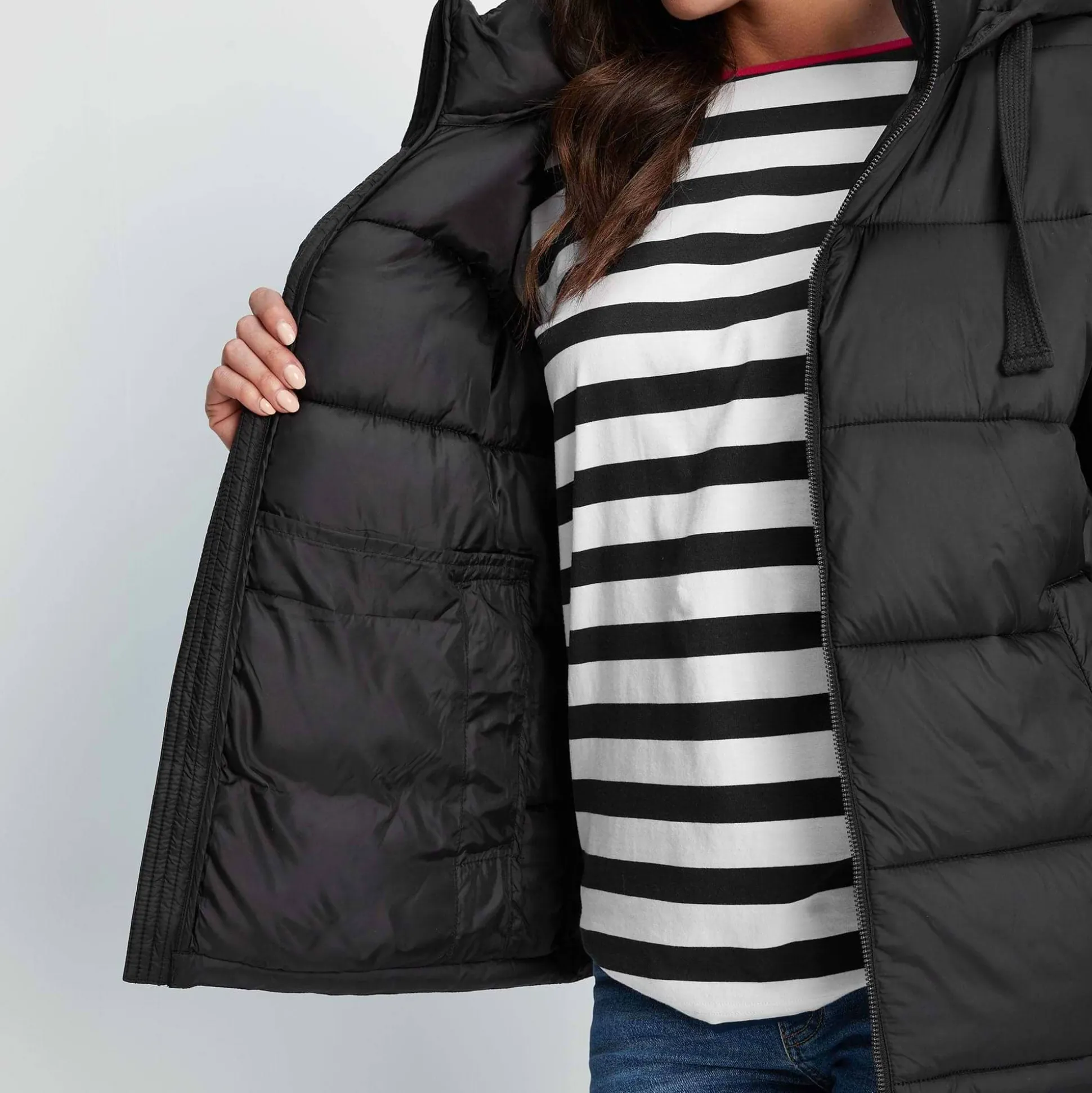 Gilly Womens Short Padded Jacket - Black