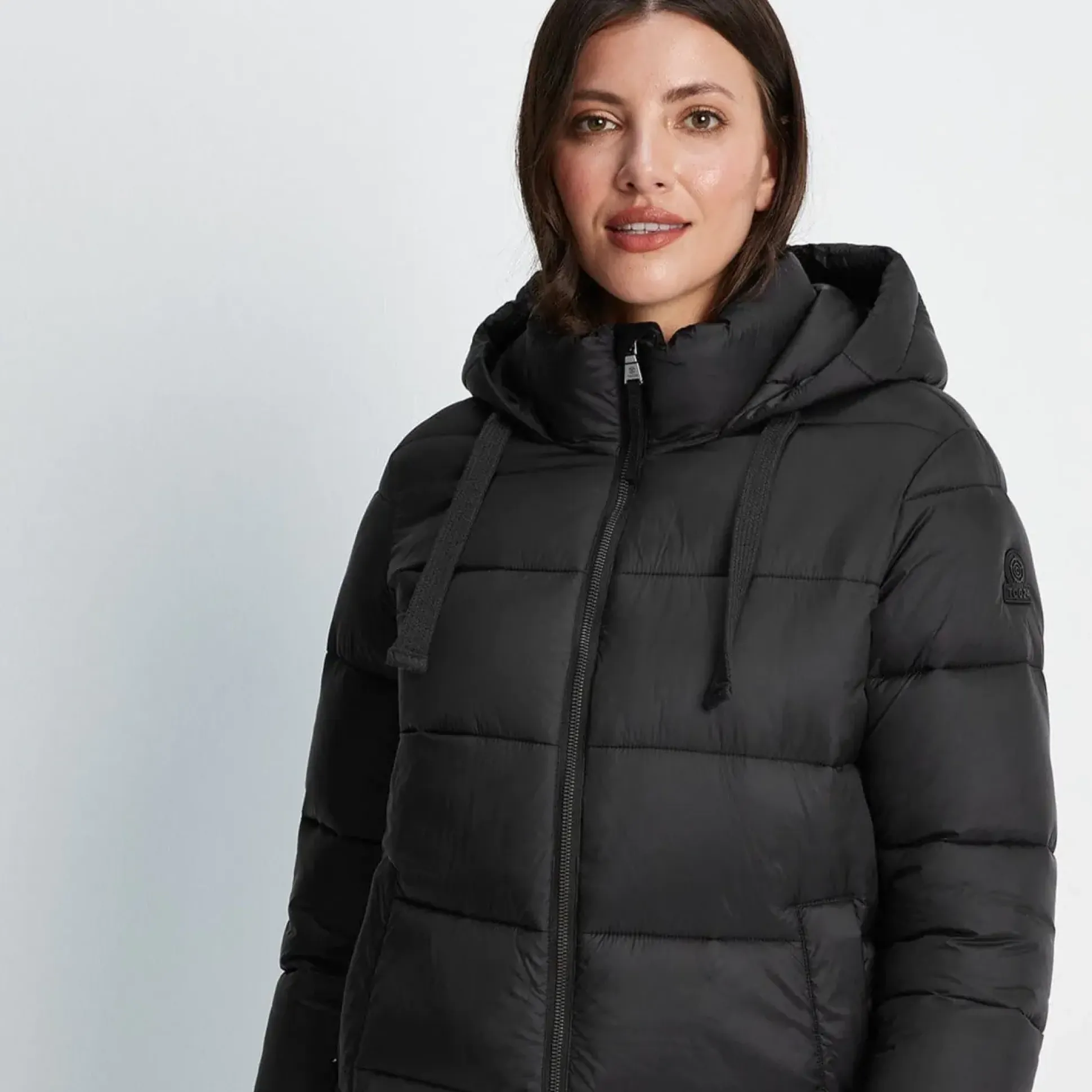 Gilly Womens Short Padded Jacket - Black
