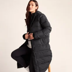 Glaston Womens Shower Resistant Insulated Parka - Black