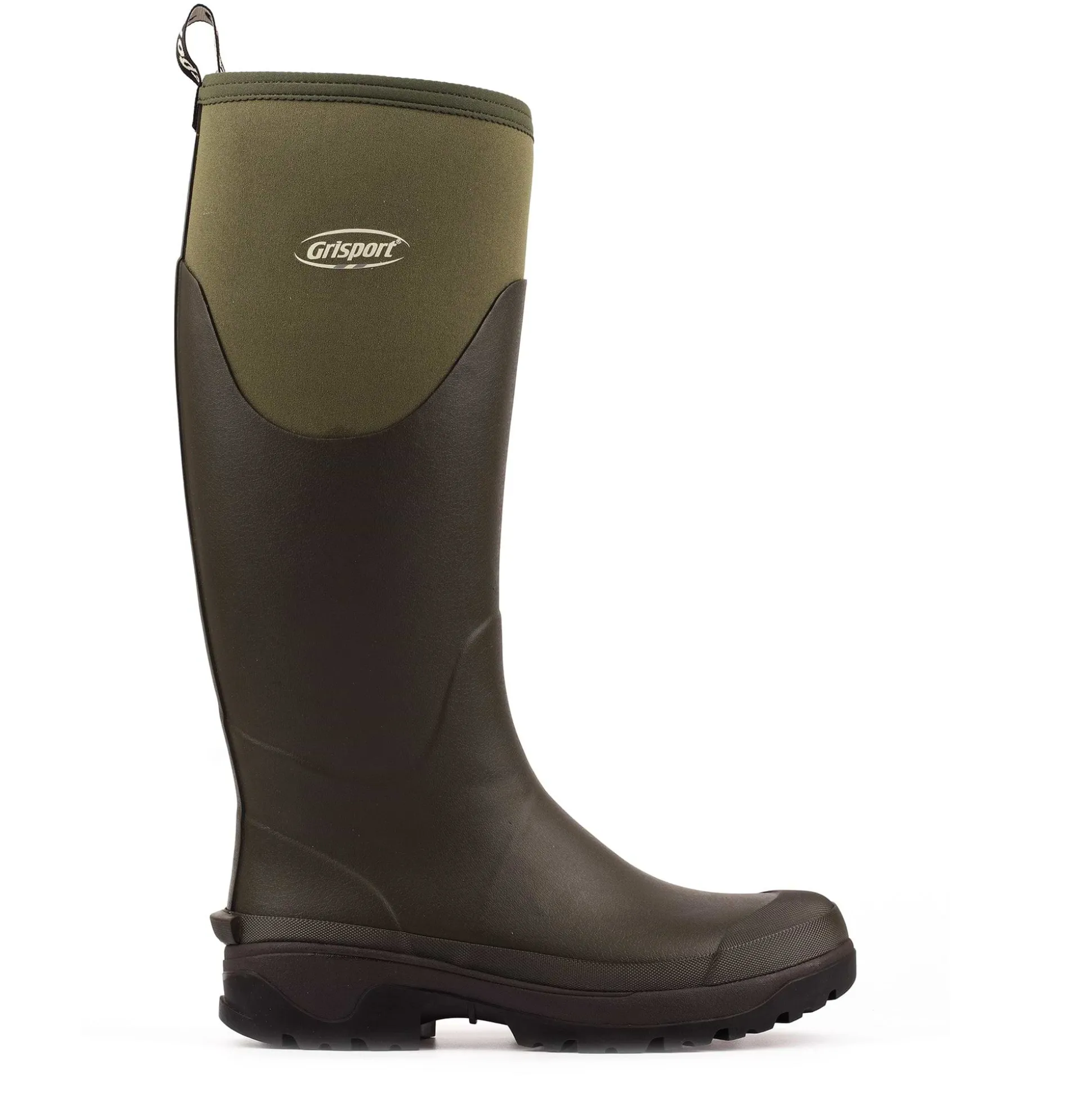 Grisport Mudmaster Premium Unisex Neoprene Wellington - Green