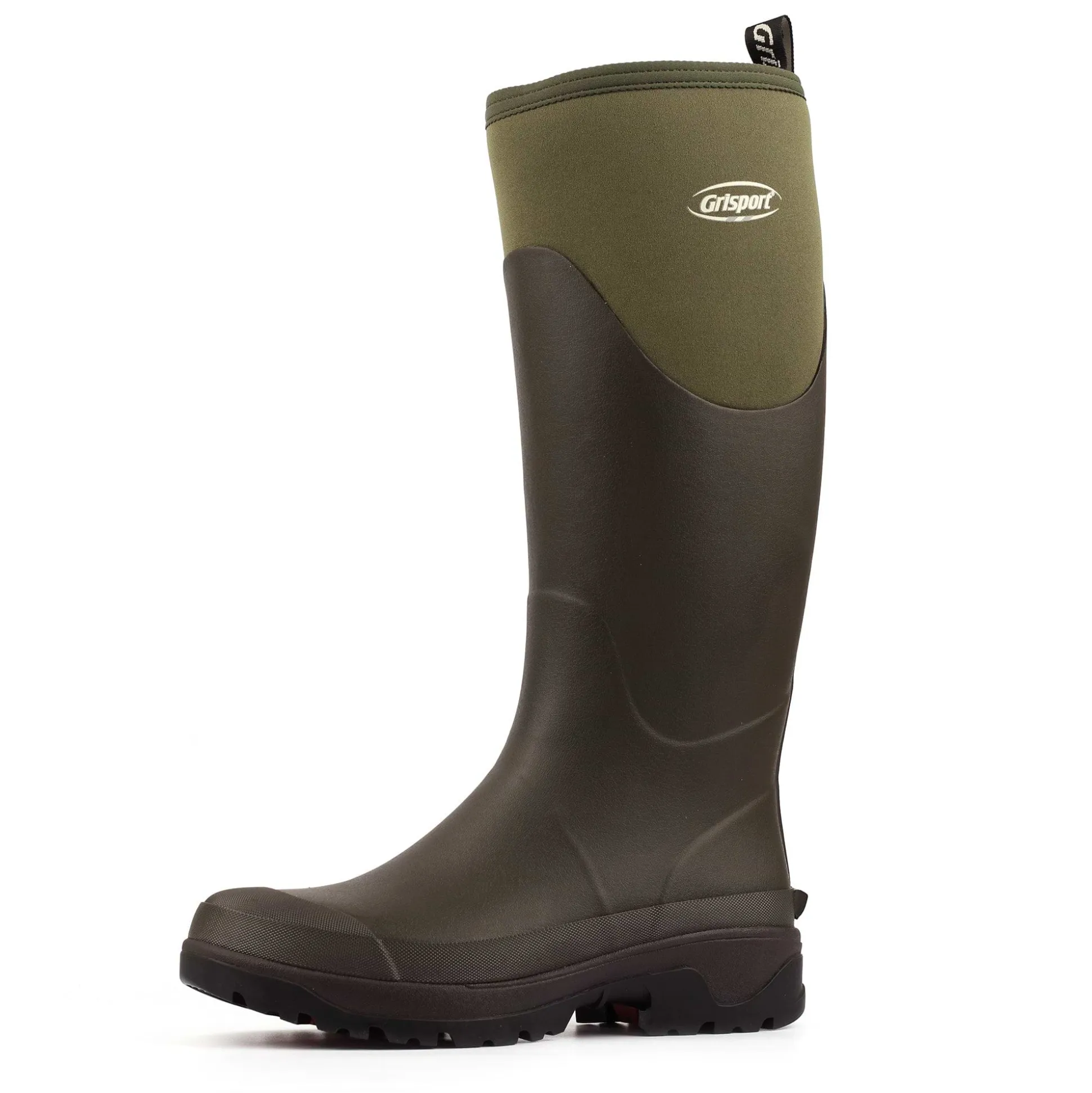 Grisport Mudmaster Premium Unisex Neoprene Wellington - Green