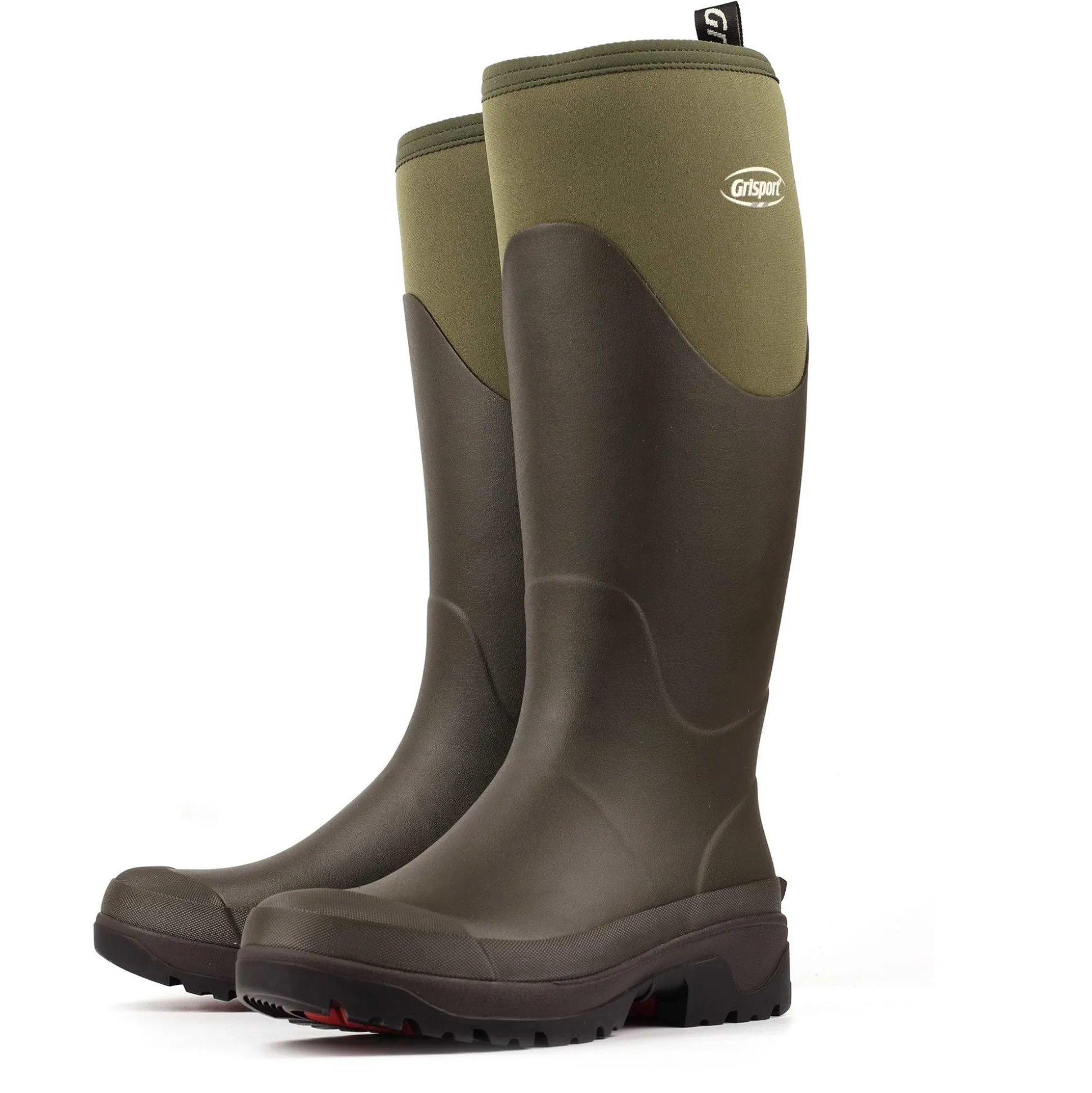 Grisport Mudmaster Premium Unisex Neoprene Wellington - Green