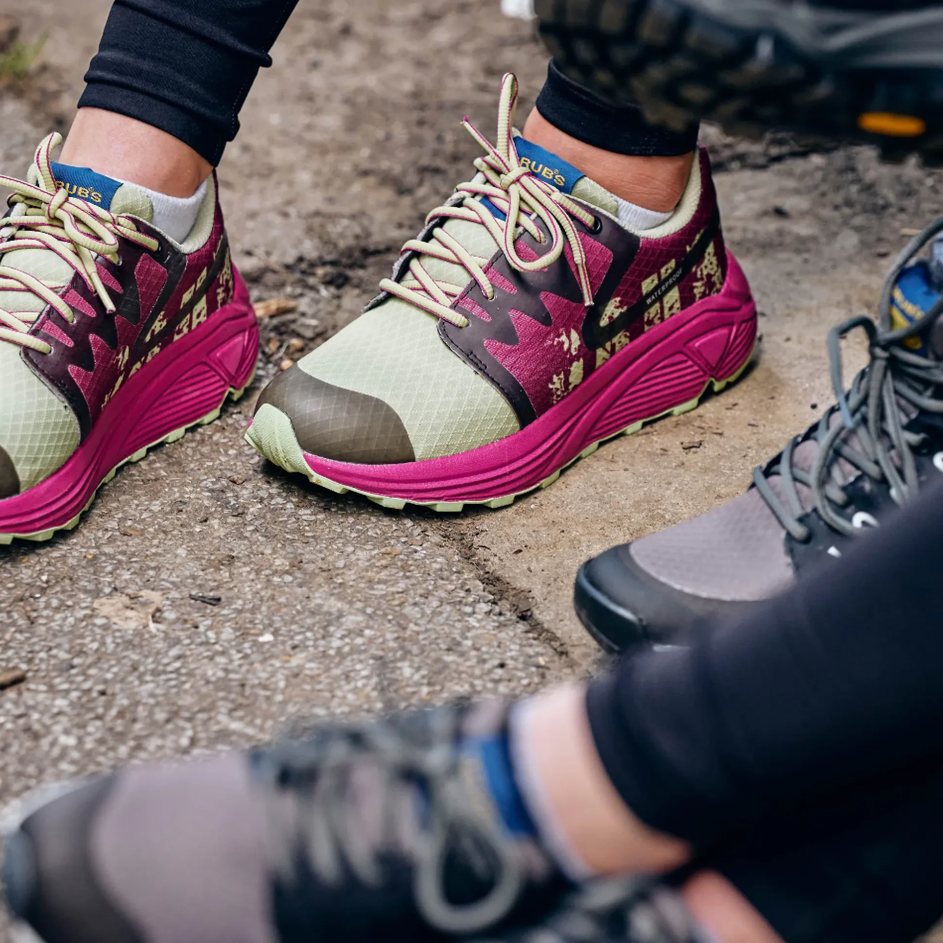 Grubs Boots Discover Walking Trainer Womens - Pink
