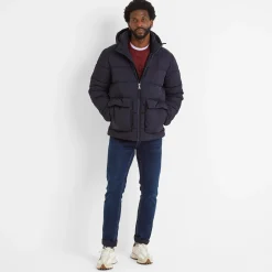 Hamilton Mens Padded Parka - Black