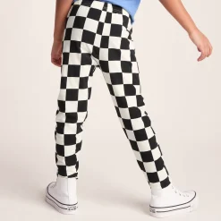 Harri Kids Shaun the Sheep Legging - Black Woolly Checkerboard