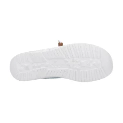 HEYDUDE Wendy Heathered Slub Tropical Womens Shoe - Blue