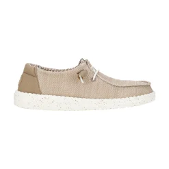 HEYDUDE Wendy Stretch Sox Womens Shoes - Walnut