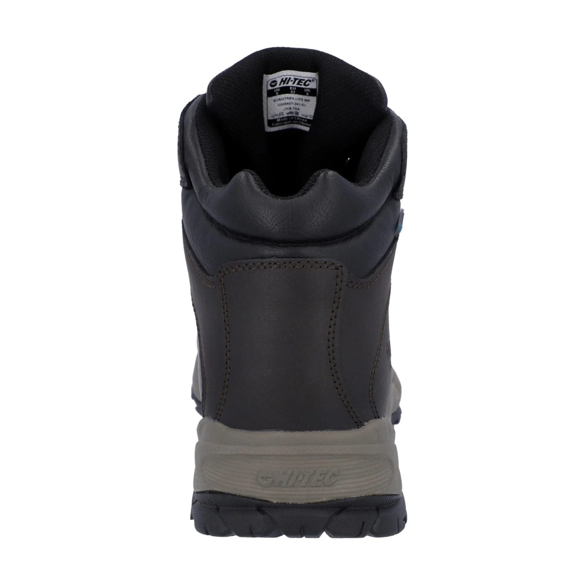 Hi-Tec Eurotrek Lite Mens Waterproof Walking Boots - Dark Chocolate