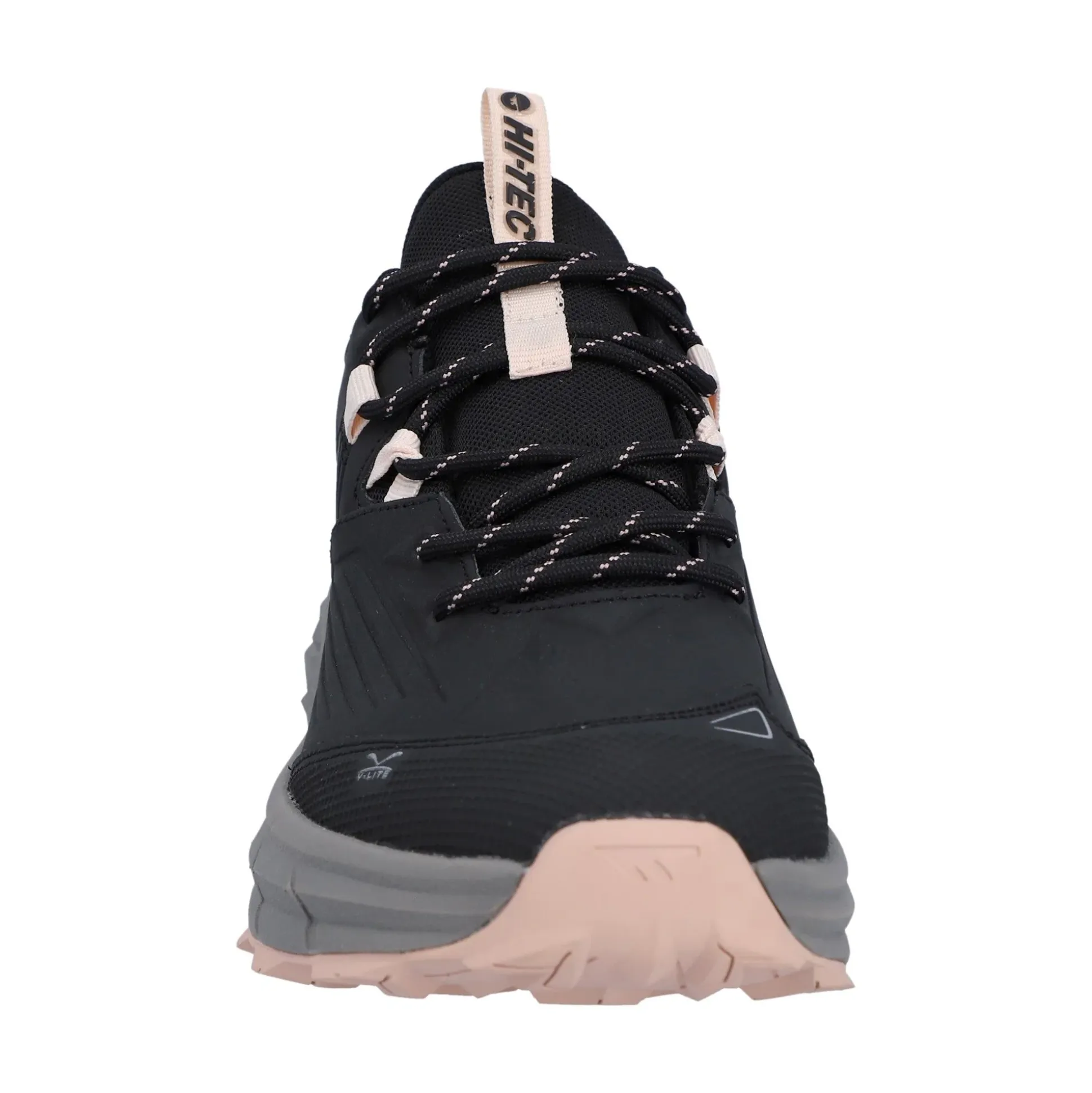 Hi-Tec Fuse Trek Womens Hiking Shoe - Black/Steeple Grey/Cameo Rose