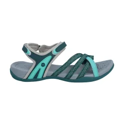Hi-Tec Savanna II Womens Sandal - Dark Moss/Aqatic Wave