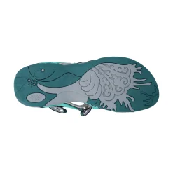 Hi-Tec Savanna II Womens Sandal - Dark Moss/Aqatic Wave
