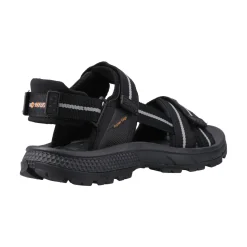 Hi-Tec Sierra Mens Sandal - Black/Grey/Orange