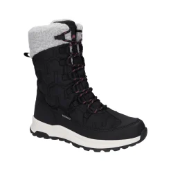 Hi-Tec Sophia Womens Boot - Jet Black/Festival Fuchsia